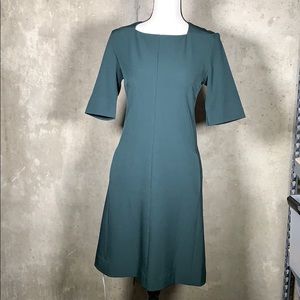 MM Lafleur ‘Emily’ Deep Forest Green Dress Sz.4